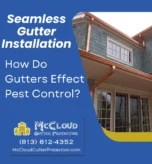 How Do Gutters Effect Pest Control?
