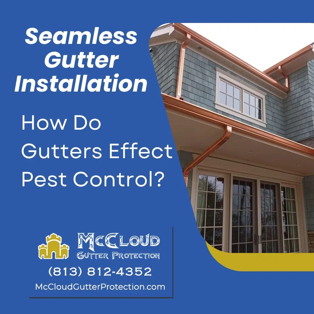 How Do Gutters Effect Pest Control?