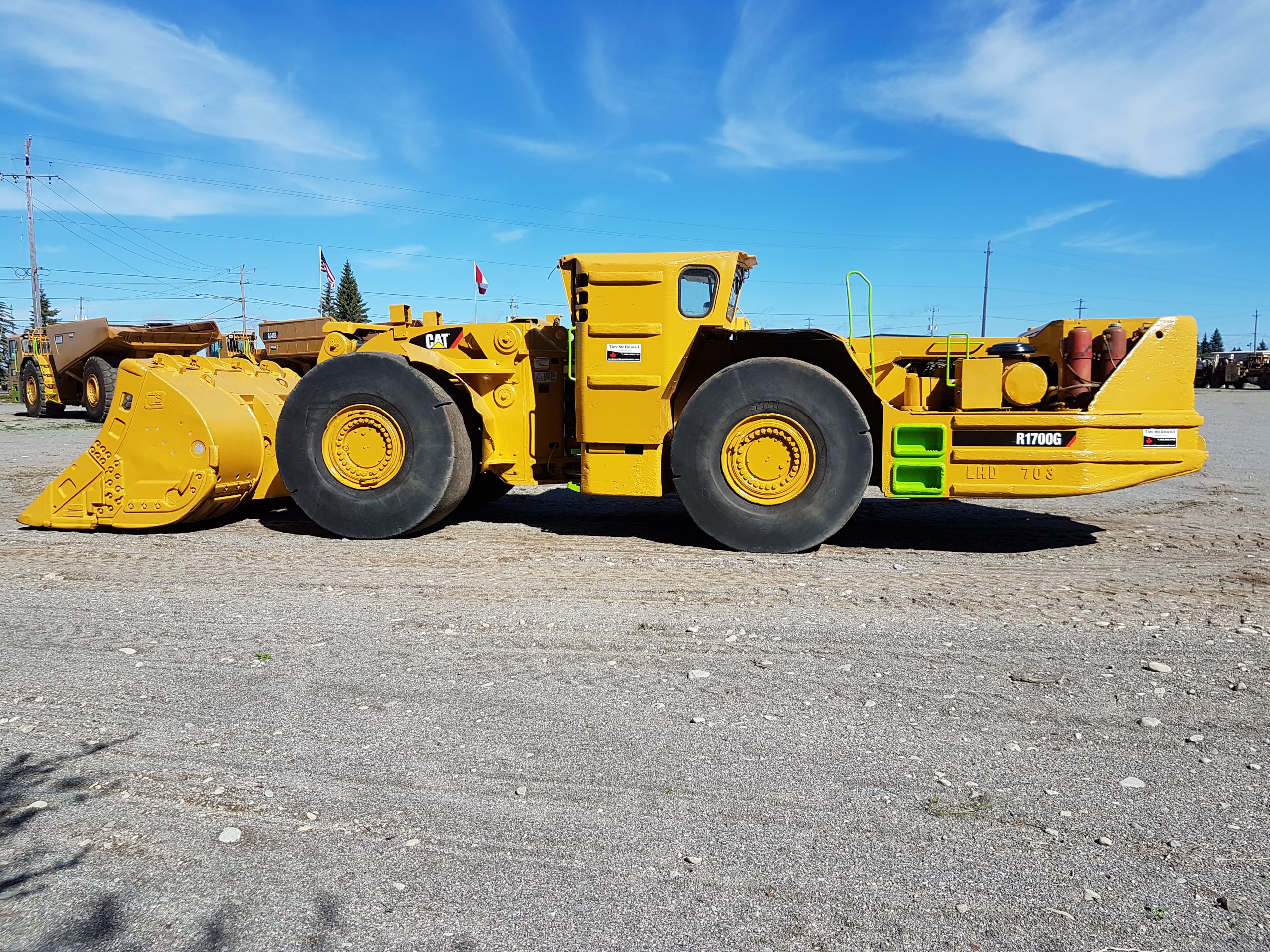 2) Caterpillar R1700G - Tim McDowell Equipment Ltd.