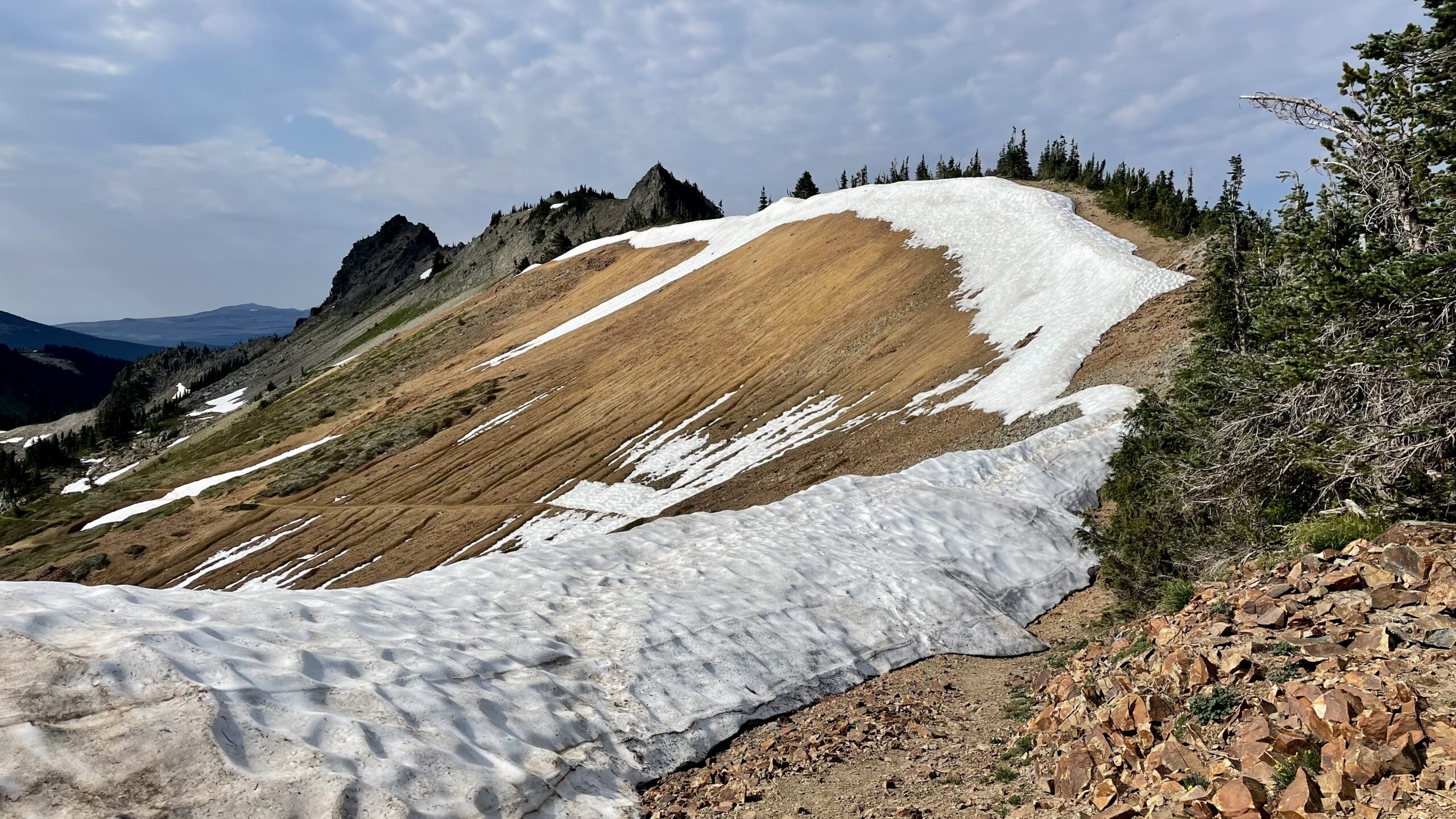 Old Snowy Mountain to Lava Spring