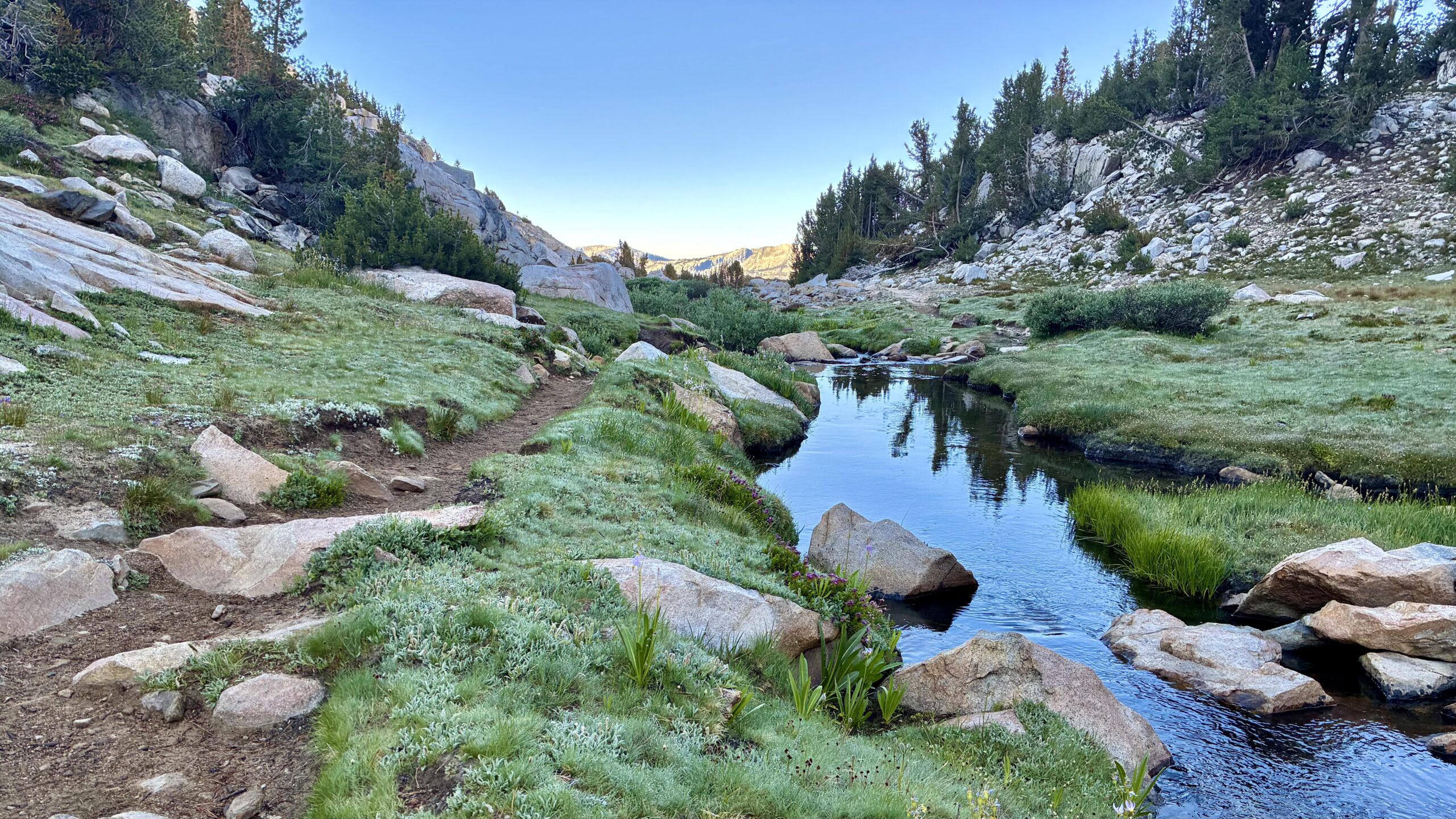 Marie Lake to Colby Meadow