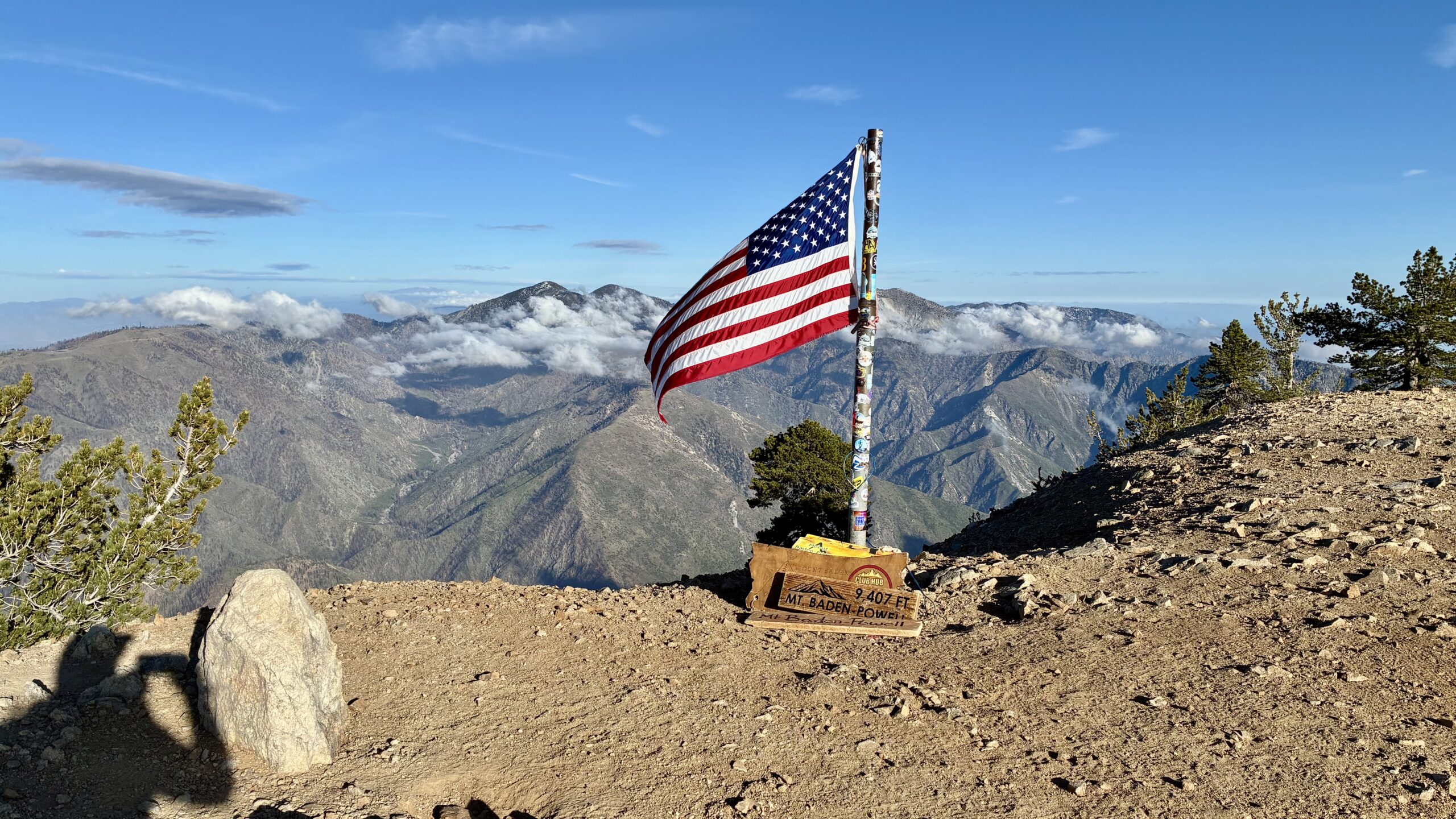 Three Points to Mount Baden-Powell