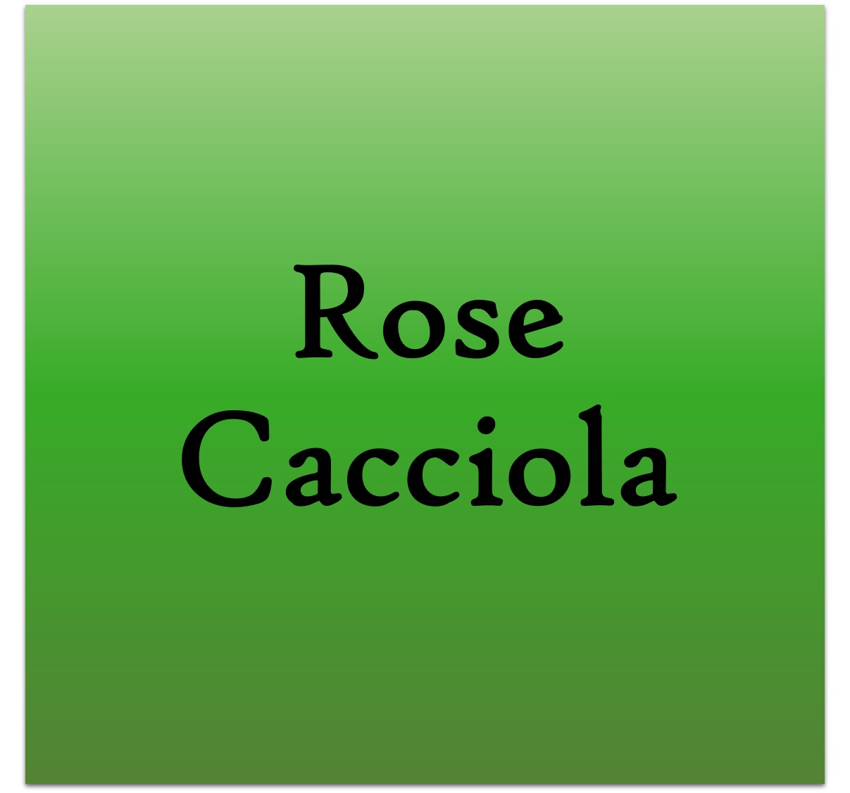 cacciola