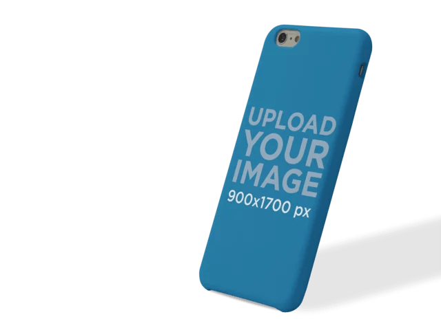 Iphone 12 pro tough case mockup set. Phone Case Mockup Of An Iphone 6 Leaning Over A Zero Background Free Mockup Download