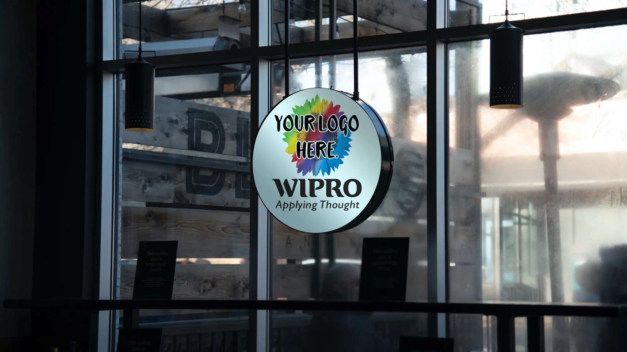 Round Logo Mockup Free Mockup Download