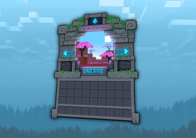 Minecraft GUI created by ArtofRob