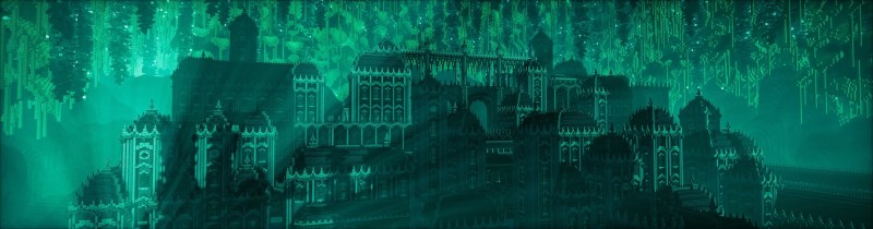 Minecraft environment build created by FalconIX