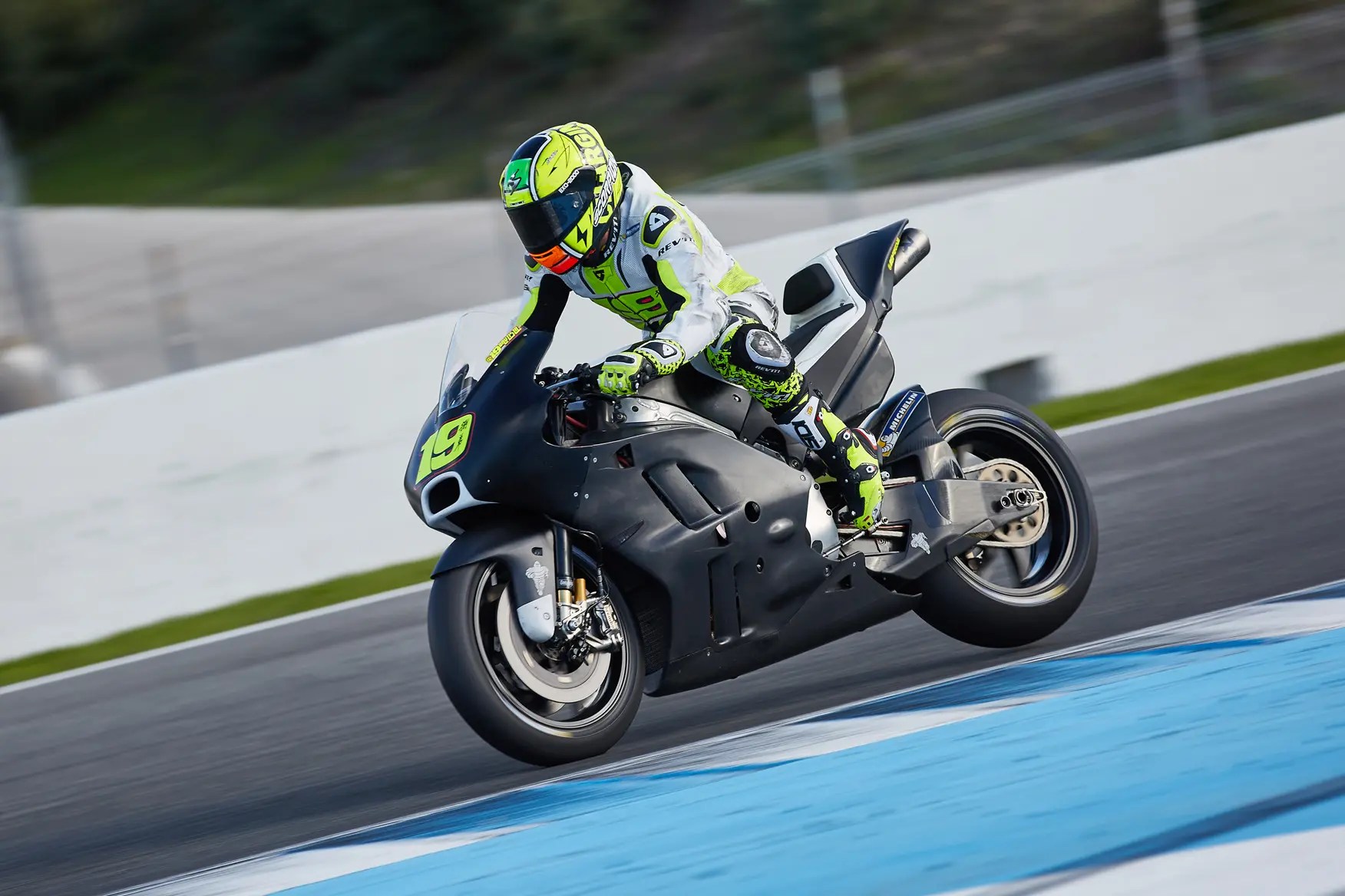 Motogp Bautista Signs Off 2016 With Fastest Time At Test