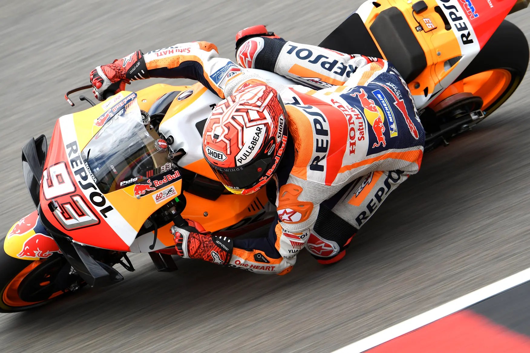 Motogp Sachsenring Marquez Fastest But Pushed Hard By Rins