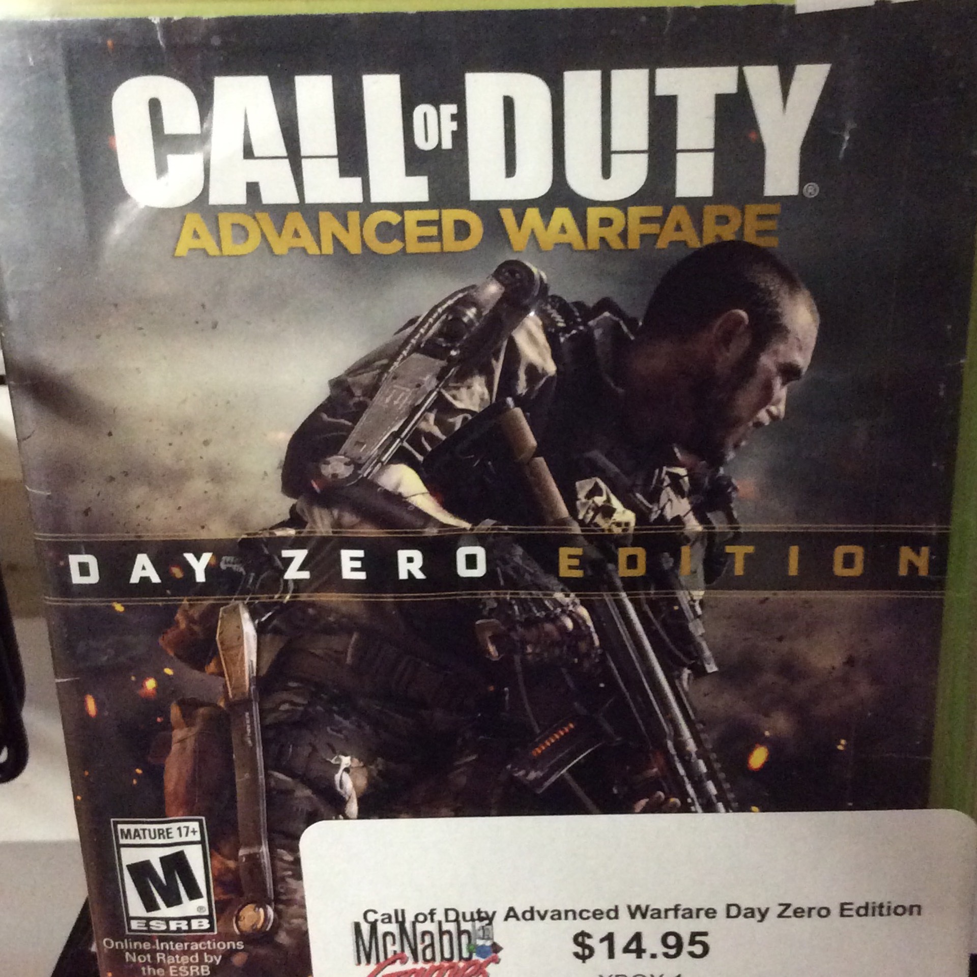 Call of Duty Advanced Warfare Day Zero Edition – McNabb Games