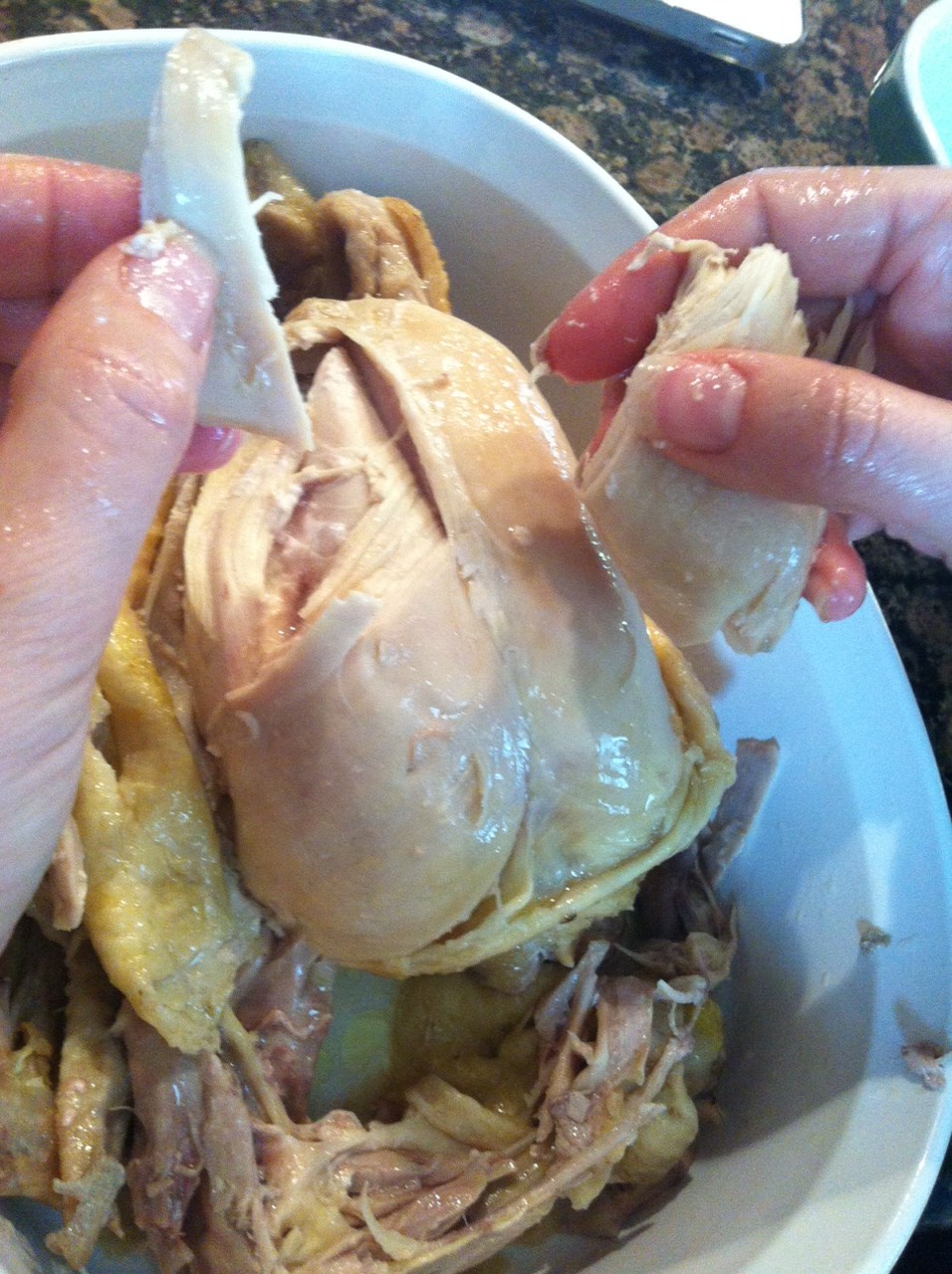 How to Poach a Whole Chicken