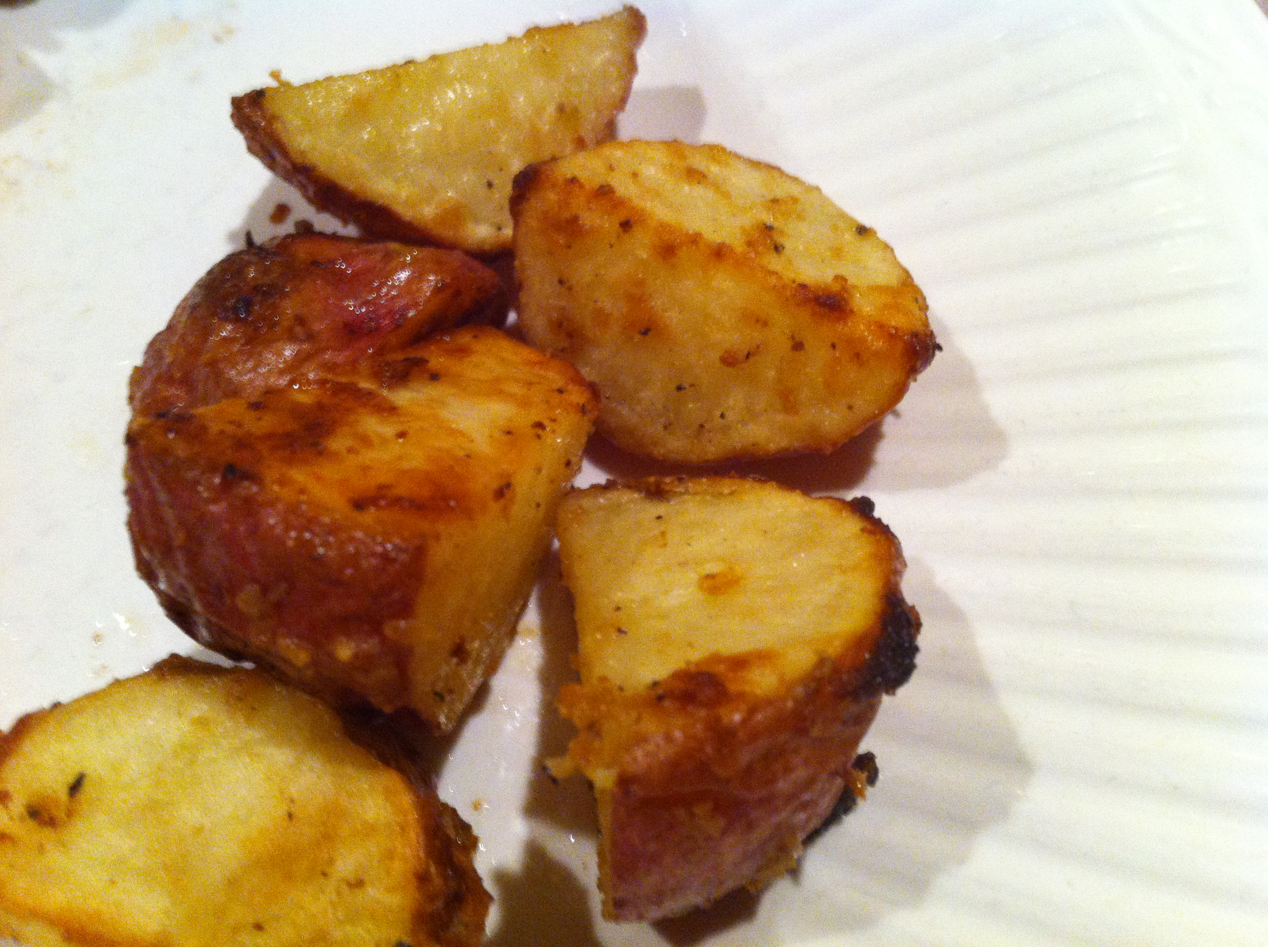 Roasted Red Potatoes with Dijon Mustard
