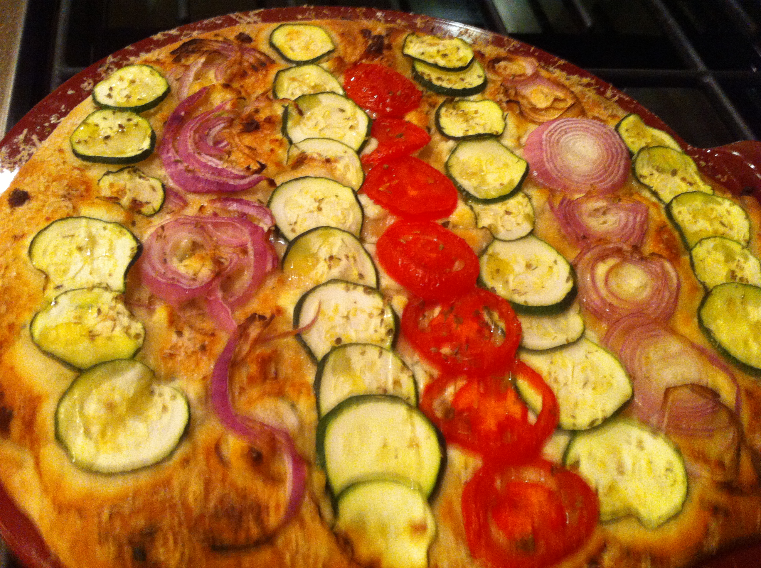 Awesome Appetizer Idea – Zucchini Flatbread with Boursin Cheese
