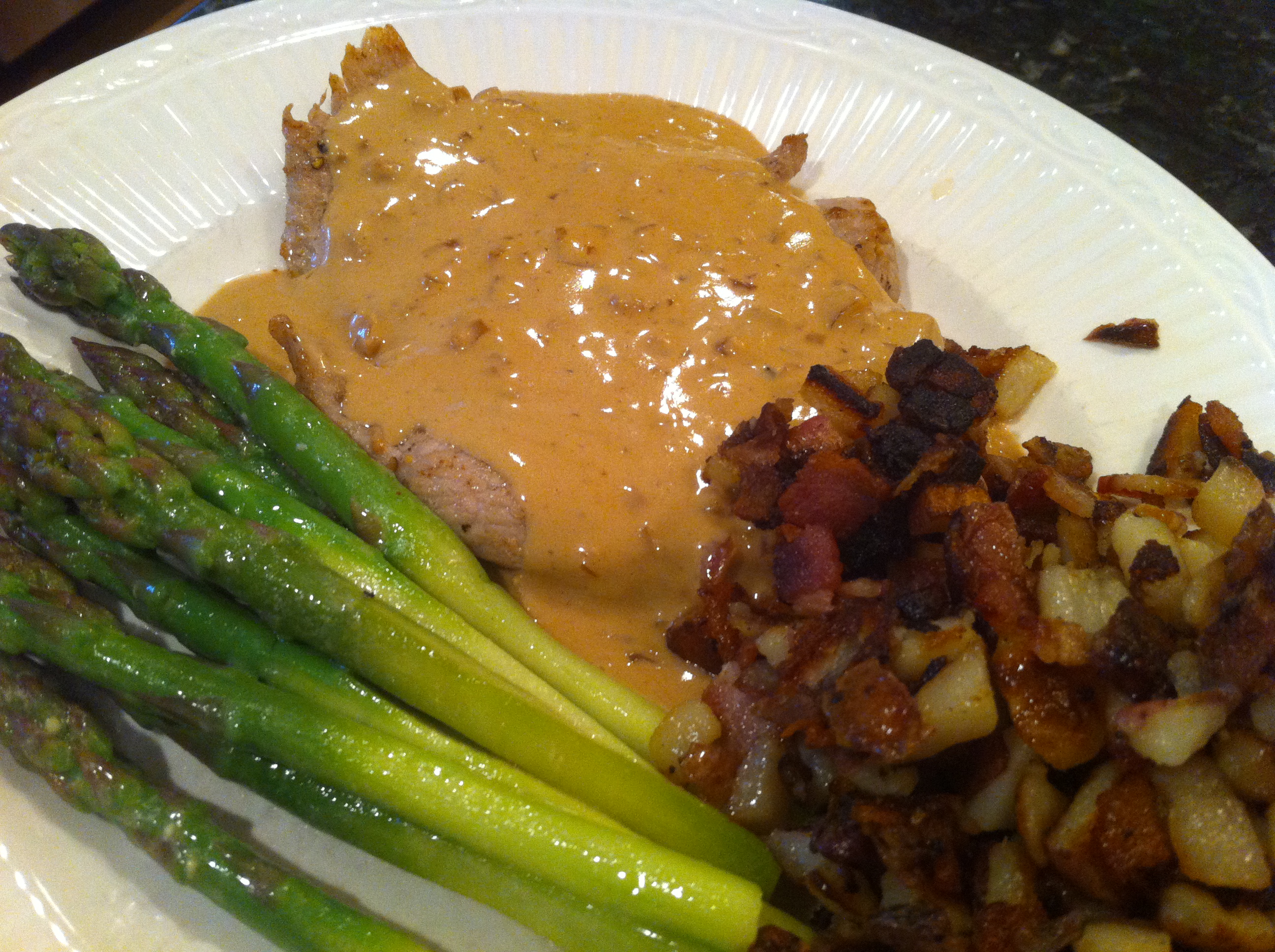 Veal with Meaux Mustard Sauce