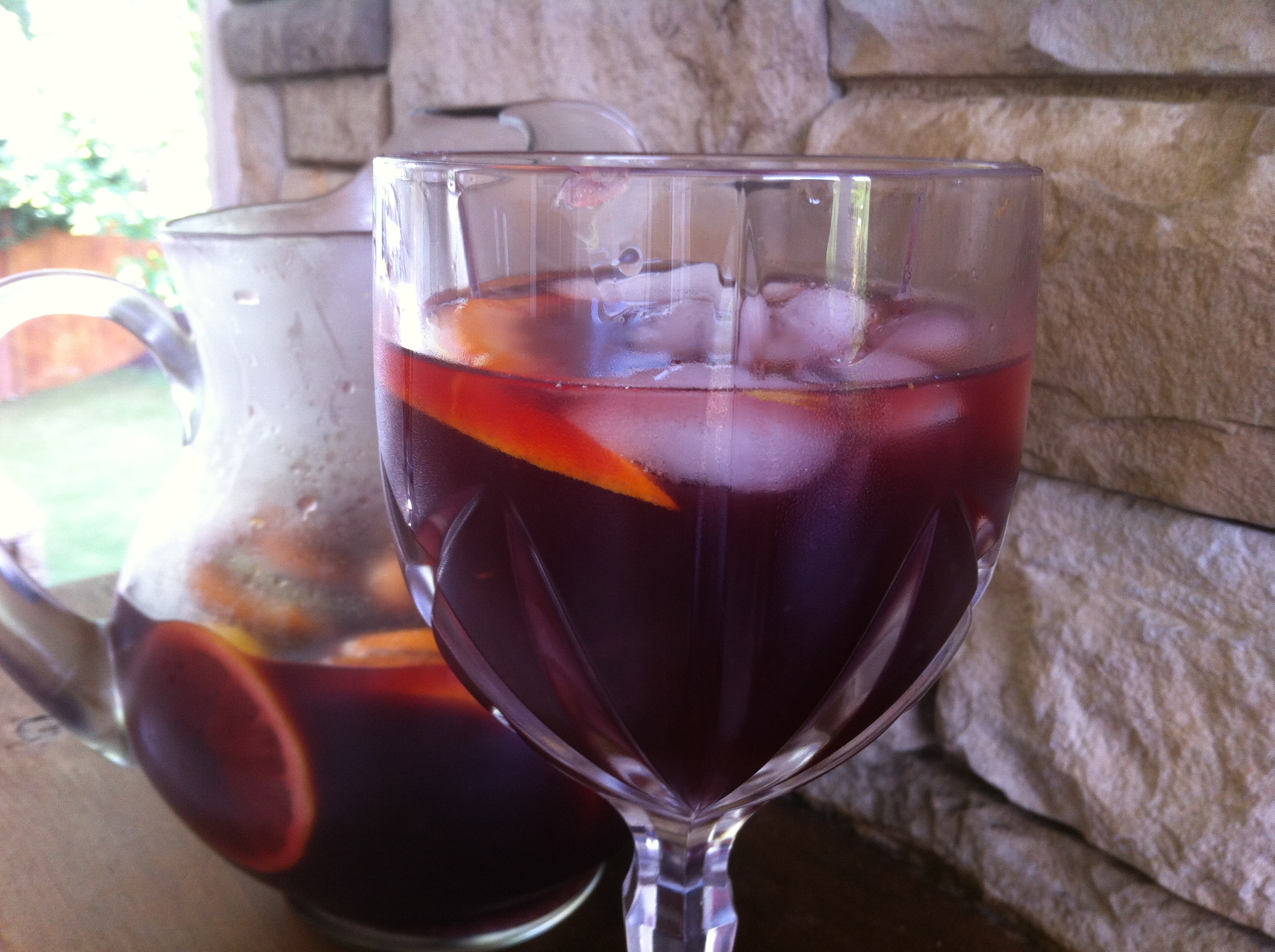Red Wine Sangria with Rum – not for the faint at heart!