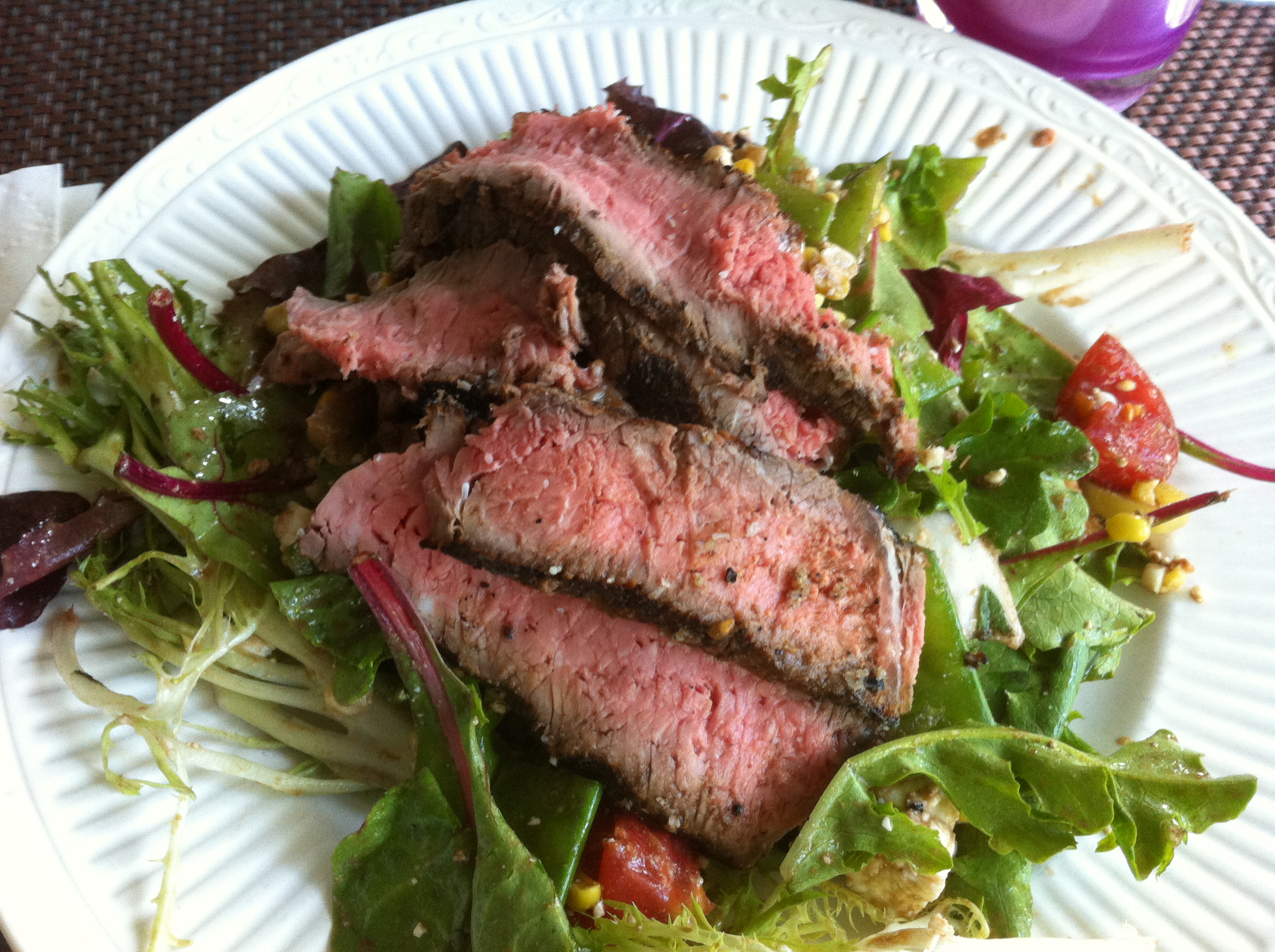 Leftover Steak Salad
