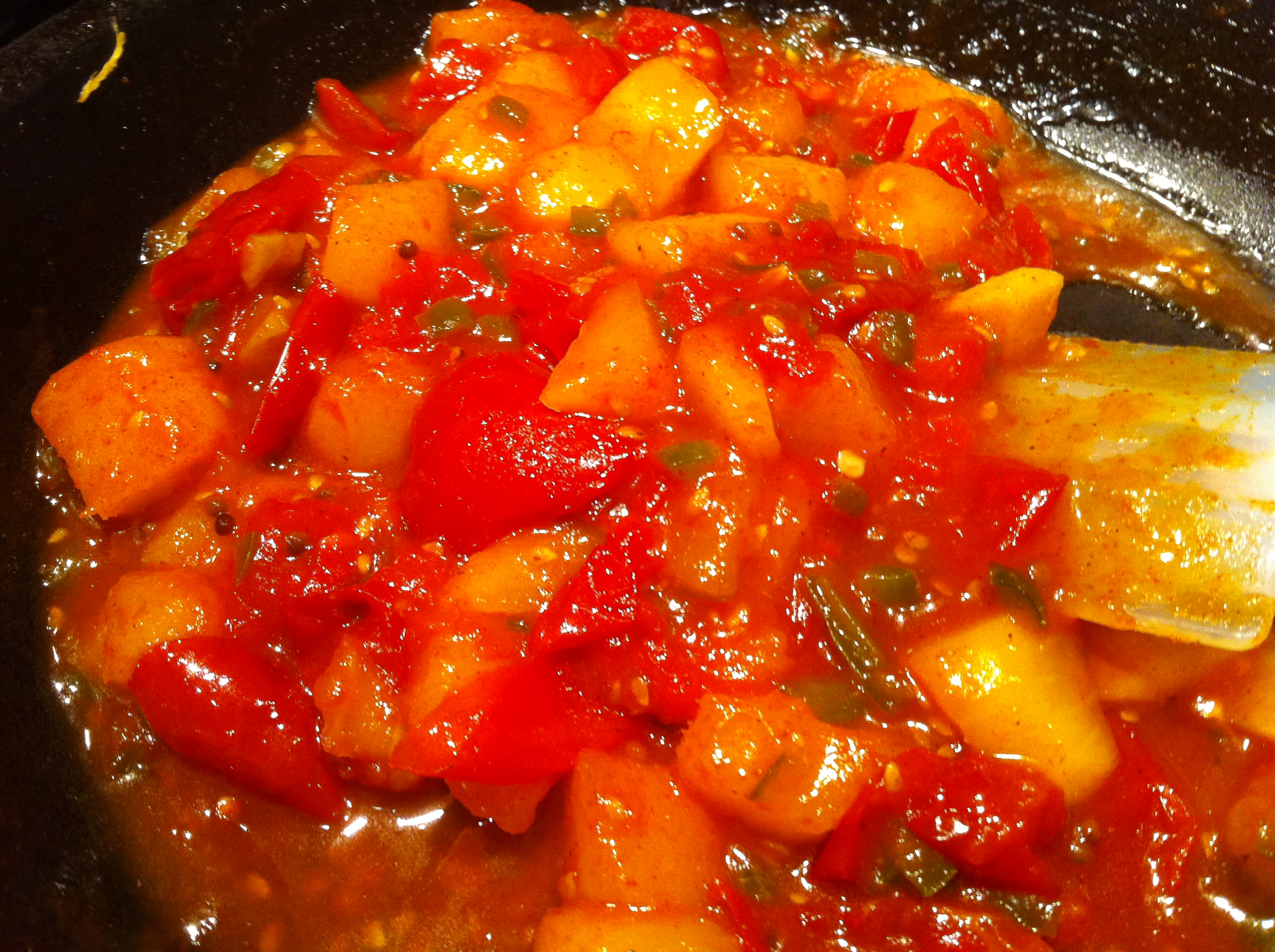 Mango Chutney with Tomatoes