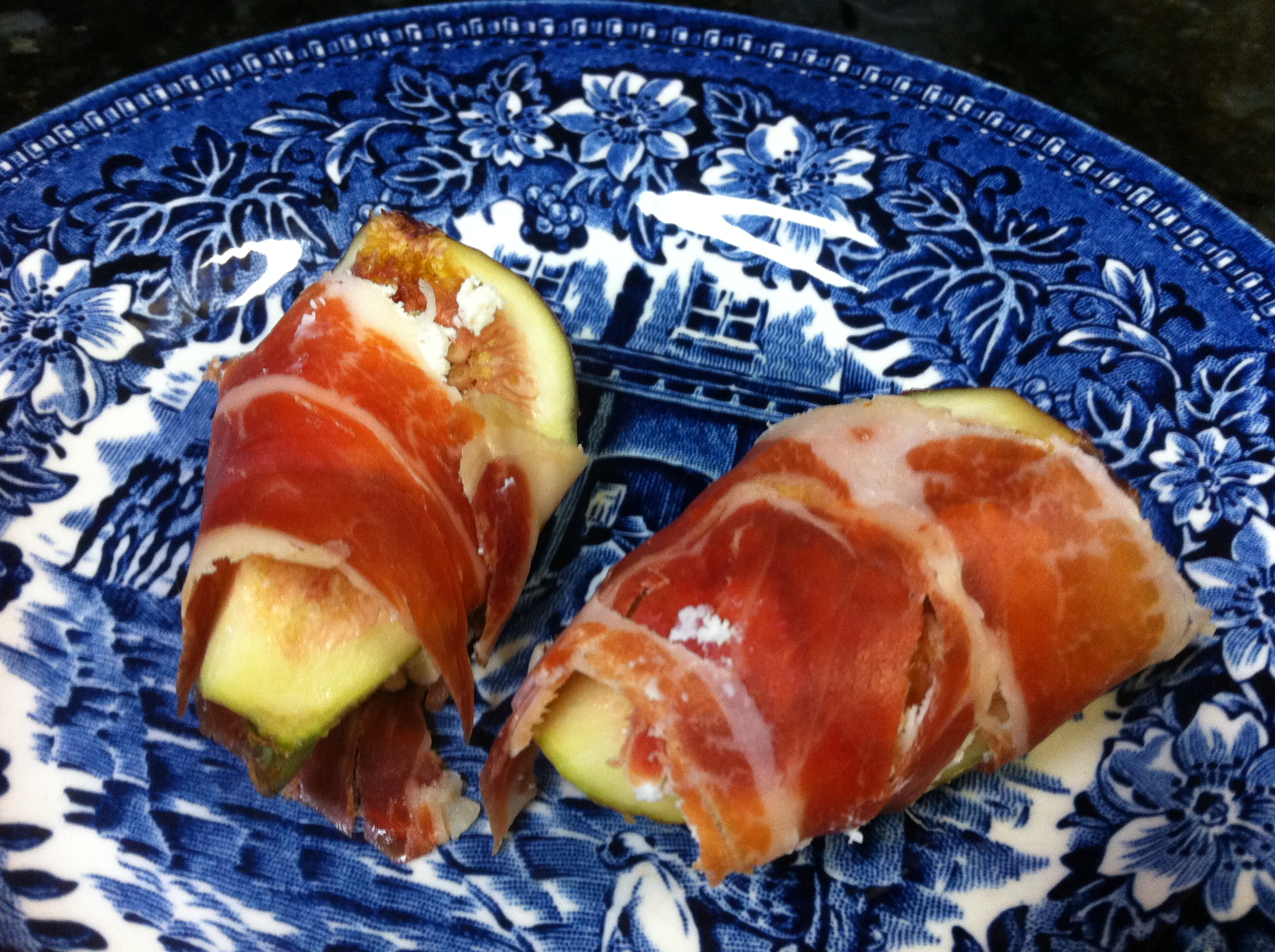 Fig Recipe: Figs with Boursin and Prosciutto