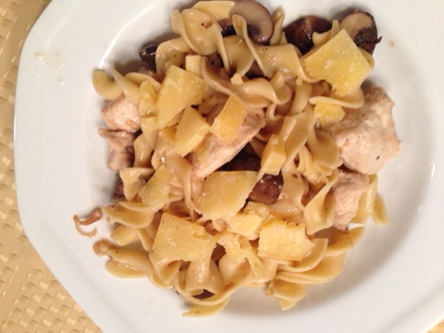 Chicken with Mushrooms and Garlic