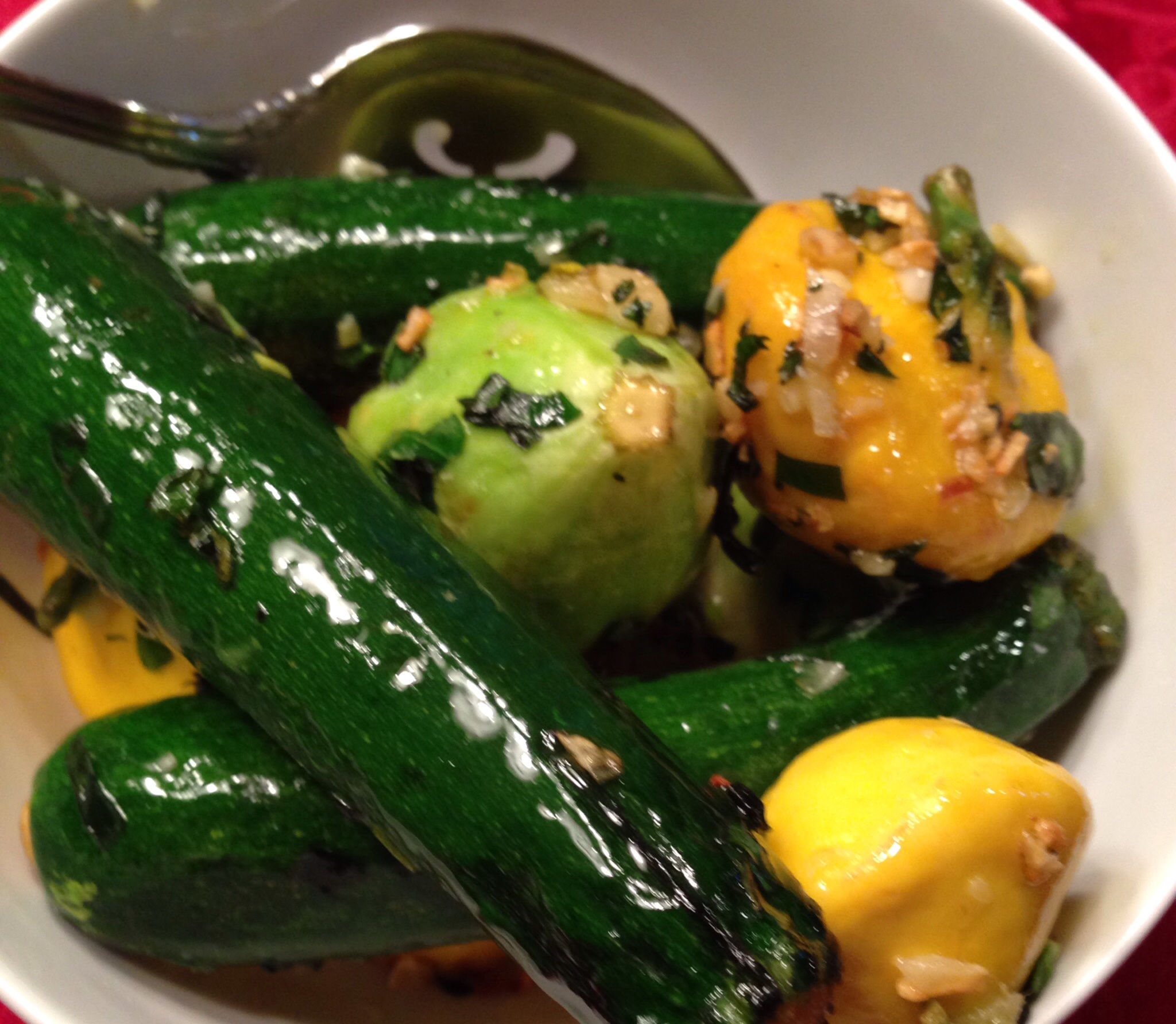 Sauteed Baby Squash