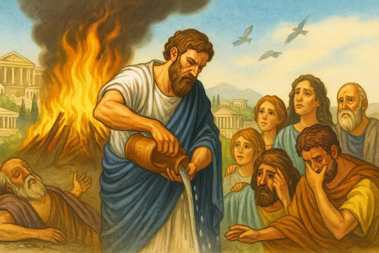 Acron El médico griego que salvó a Atenas de la peste