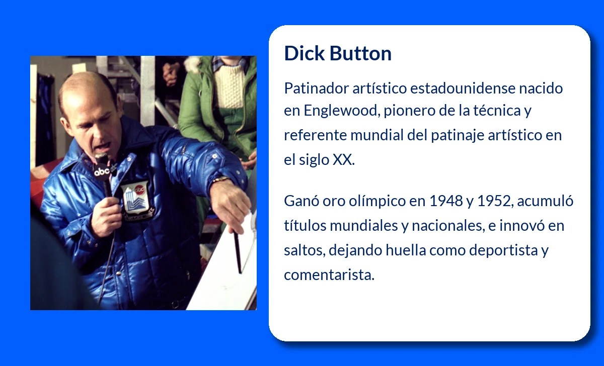 Dick Button (1929-VVVV): El pionero del patinaje artístico estadounidense