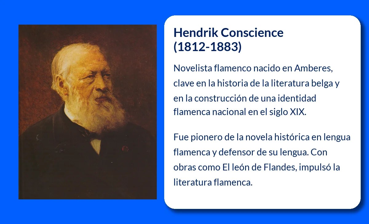 Hendrik Conscience (1812-1883). El novelista que dio voz literaria al flamenco y forjó la identidad de Flandes