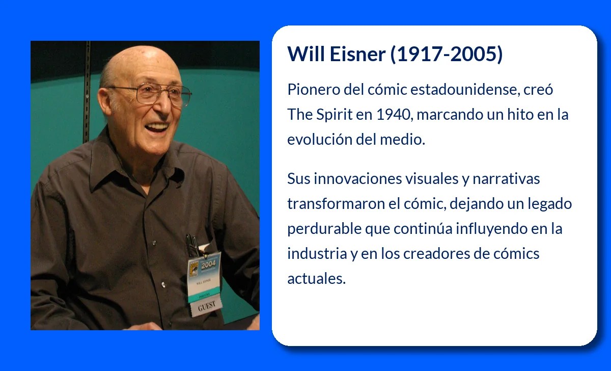 Will Eisner (1917-2005): El pionero del cómic y creador de The Spirit