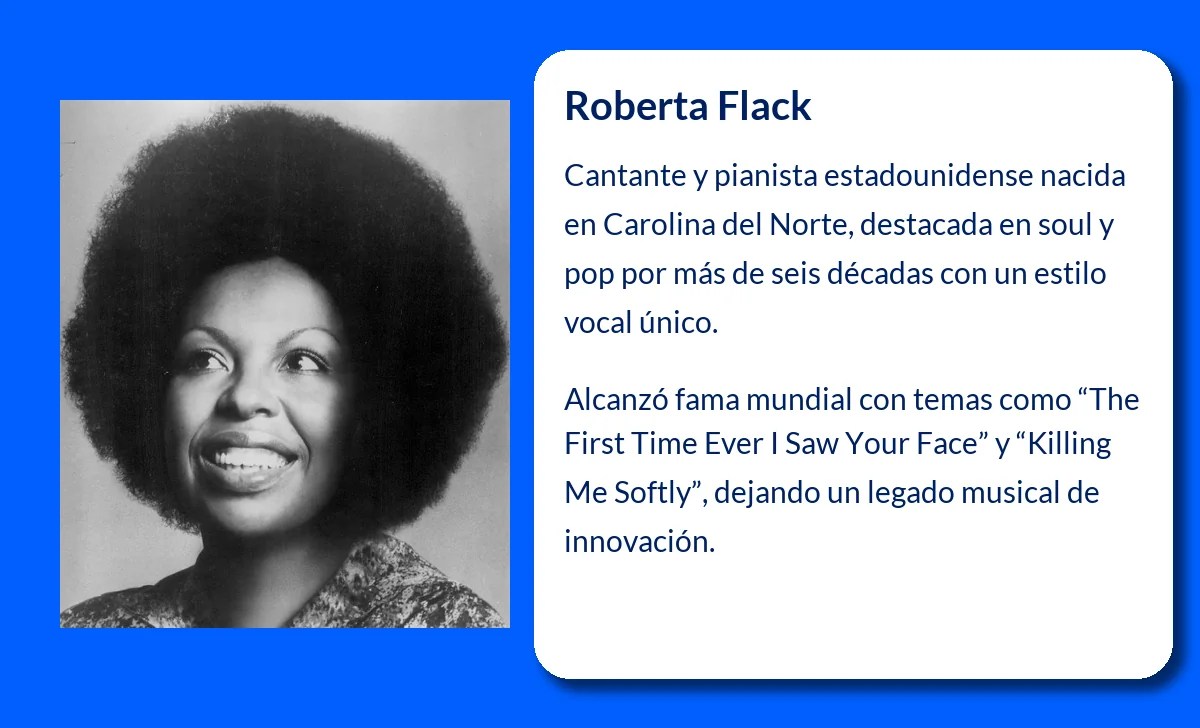 Roberta Flack (1939-VVVV): La Voz Legendaria que Marcó la Música Soul-Pop