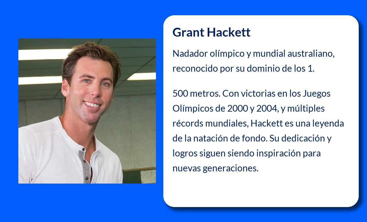 Grant Hackett (1980-VVVV): La leyenda australiana de la natación