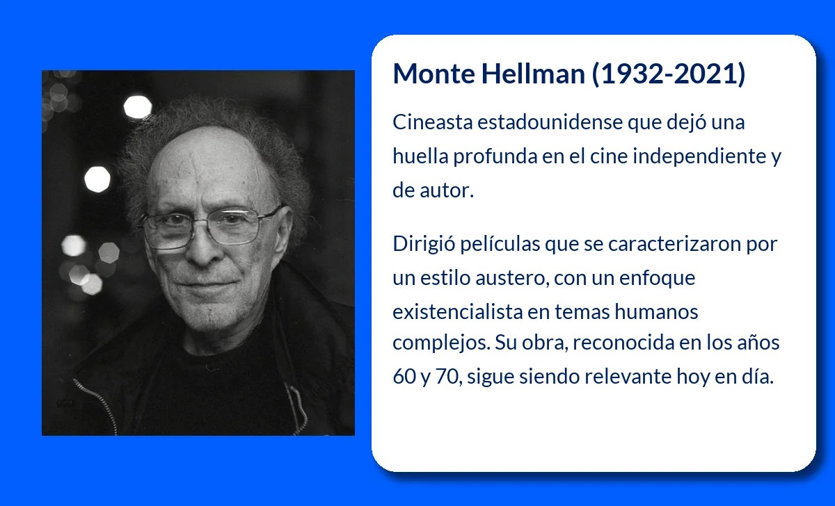 Monte Hellman (1932-2021): El cineasta que marcó una huella en el cine de autor estadounidense