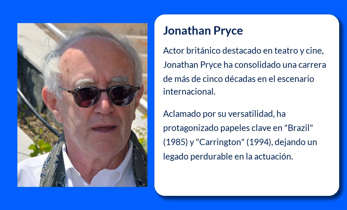 Jonathan Pryce (1947-VVVV): El actor británico que marcó su huella en teatro y cine