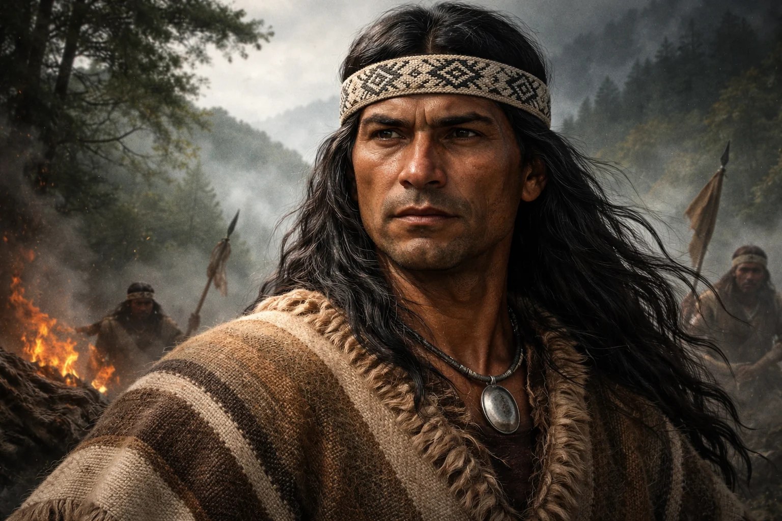 Colocolo El cacique araucano que dirigió la resistencia indígena en Chile