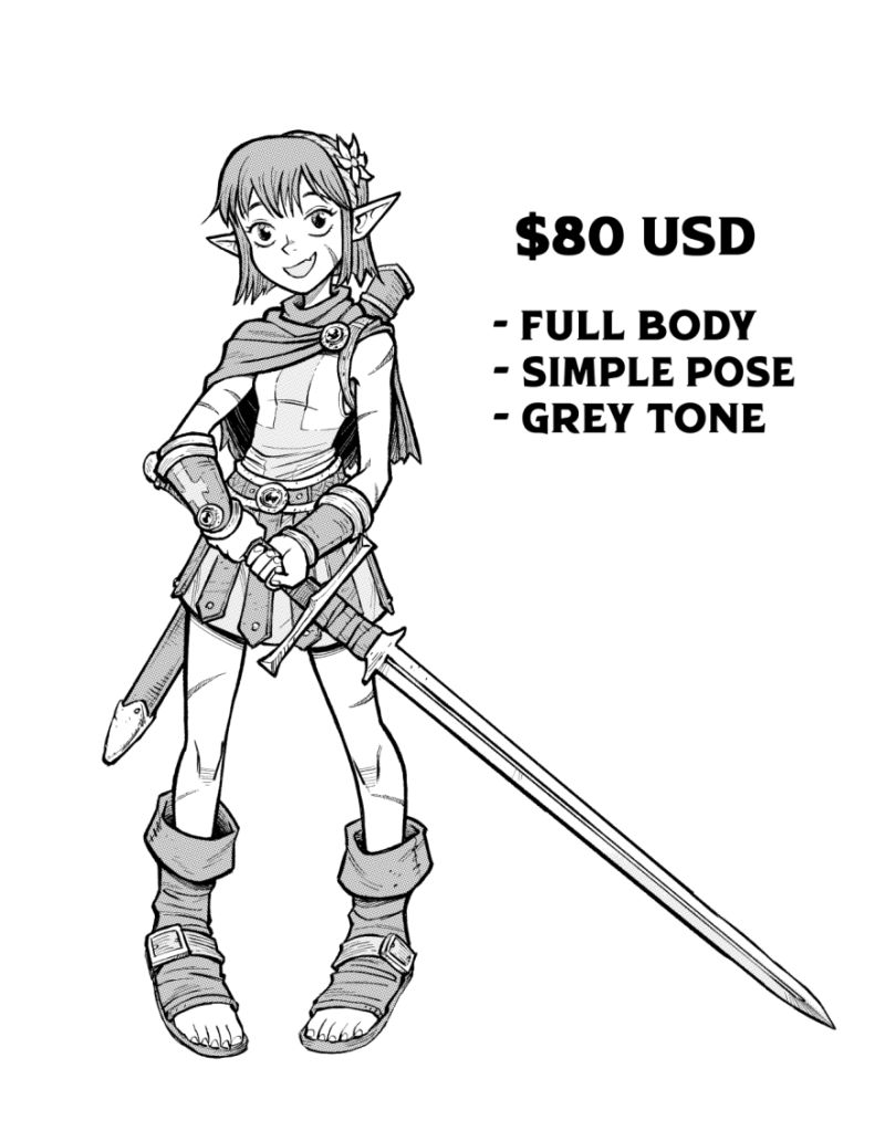 Mc Illustrations Commissions Portrait - Best Light Pictures in Mobile