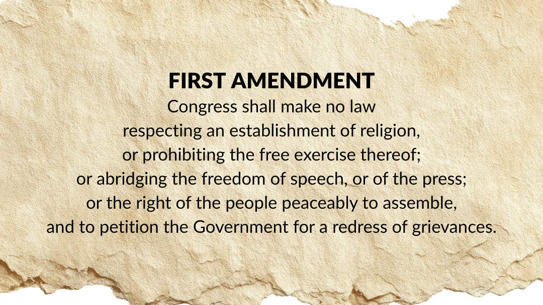First Amendment