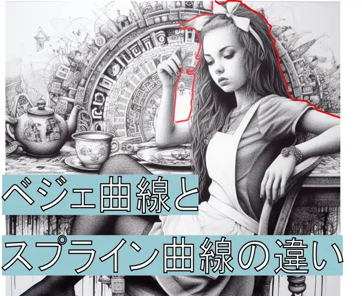 ベジェ曲線とスプライン曲線