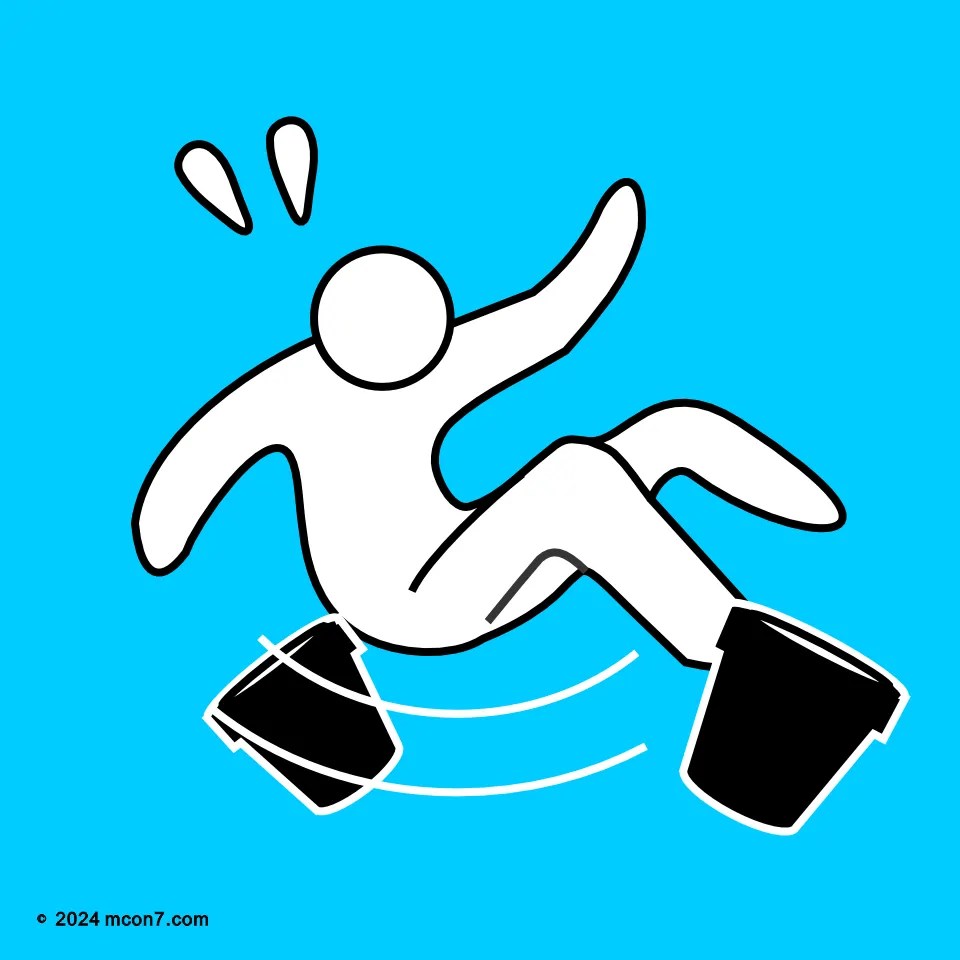 足元が暗くてつまづき、転倒しそうになったヒヤリハット事例