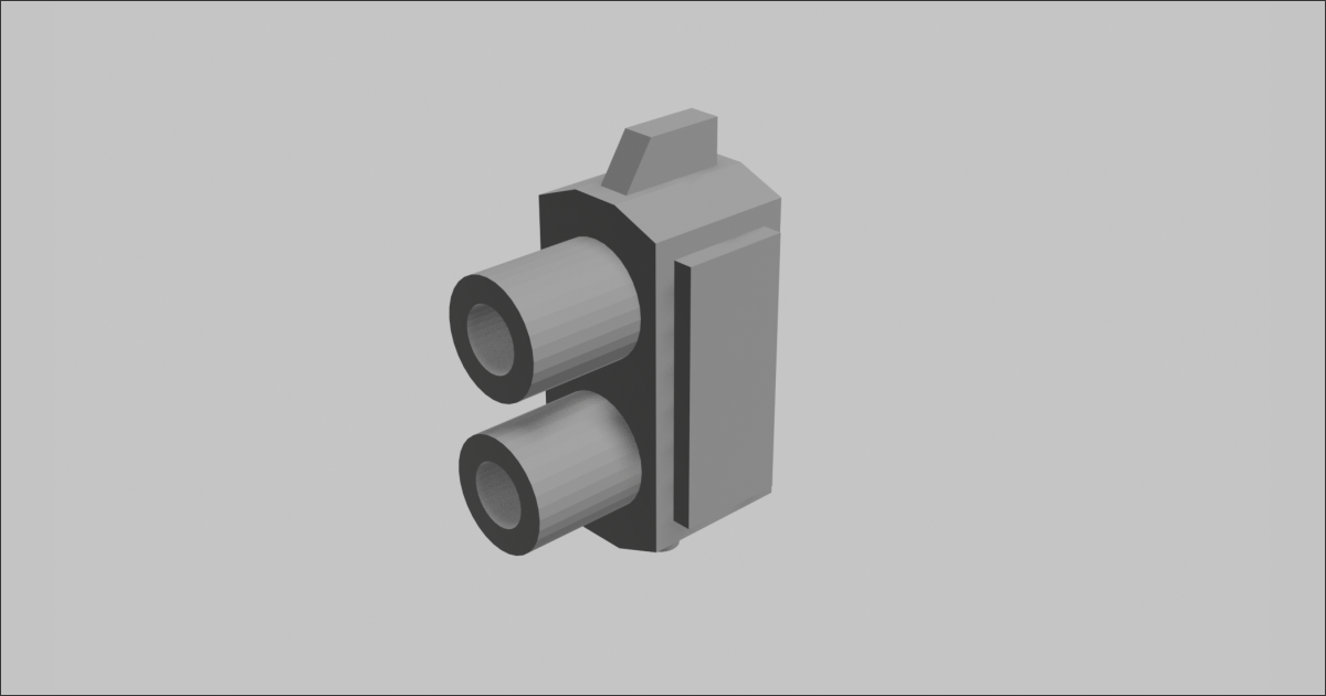 Dモデル　縦デュアルカメラセンサー　完成図