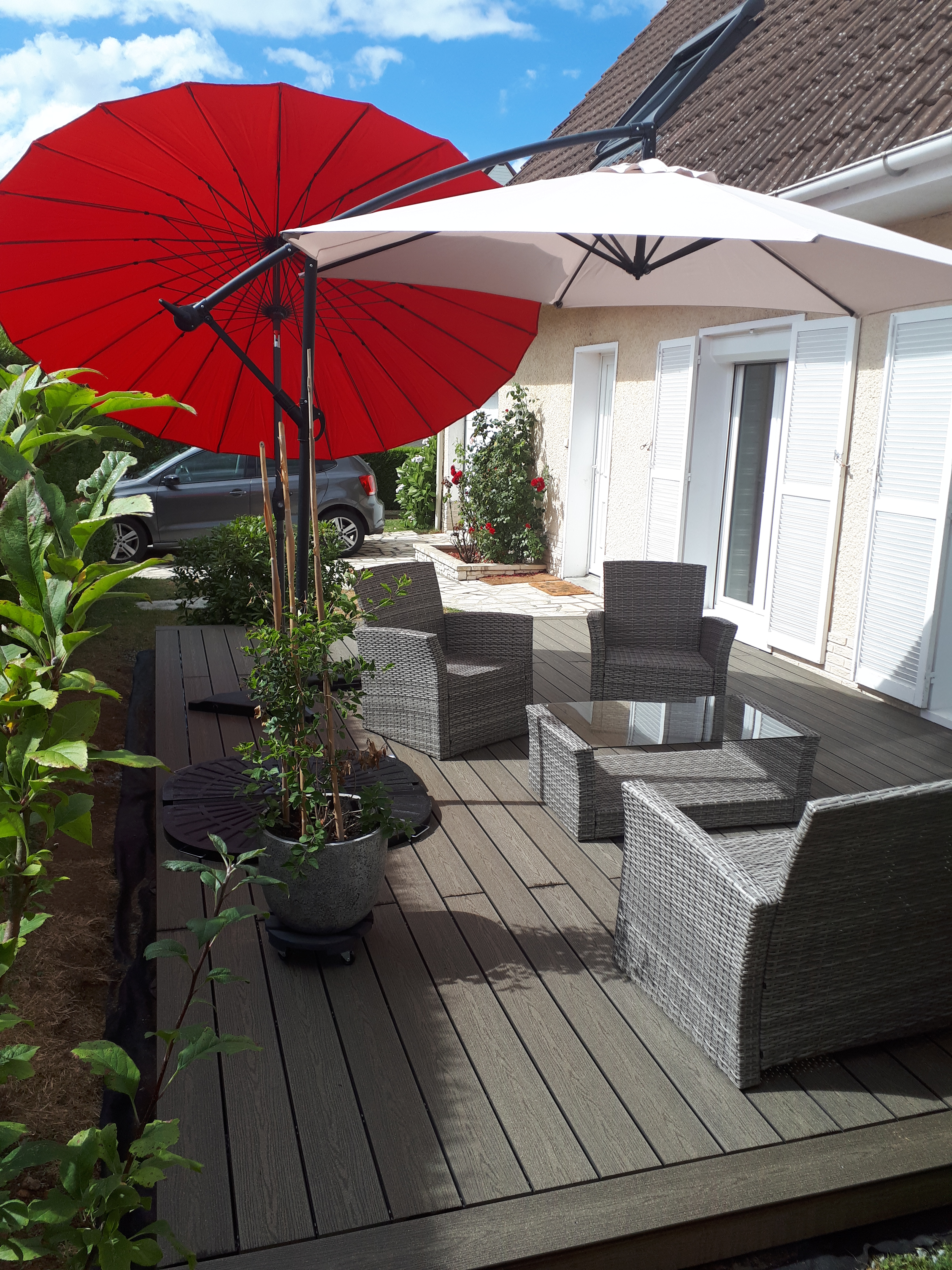 Conception Et Pose D Une Terrasse En Bois Composite Pres De Rouen