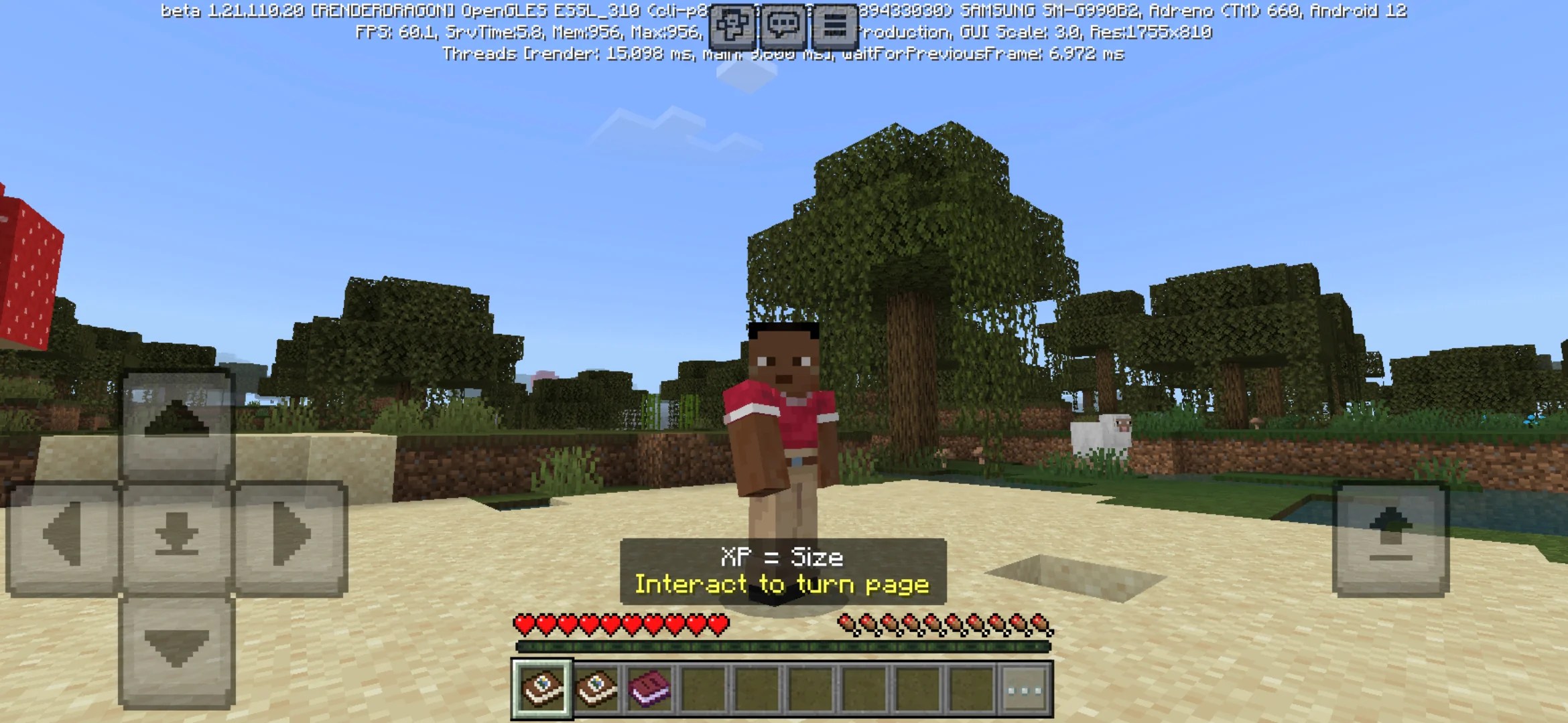 Download xp equals your size mod for minecraft bedrock edition