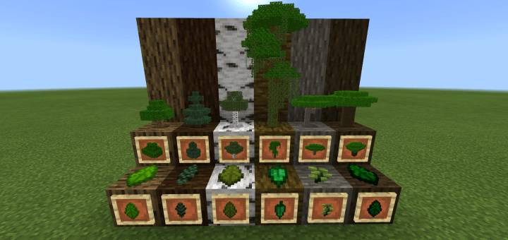 Custom Minecraft Trees Album On Imgur