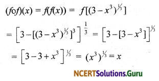 NCERT Solutions for Class 12 Maths Chapter 1 Relations and Functions Ex 1.3 7