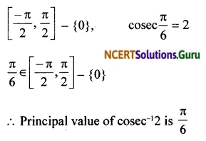 NCERT Solutions for Class 12 Maths Chapter 2 Inverse Trigonometric Functions Ex 2.1 3