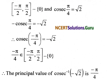 NCERT Solutions for Class 12 Maths Chapter 2 Inverse Trigonometric Functions Ex 2.1 9