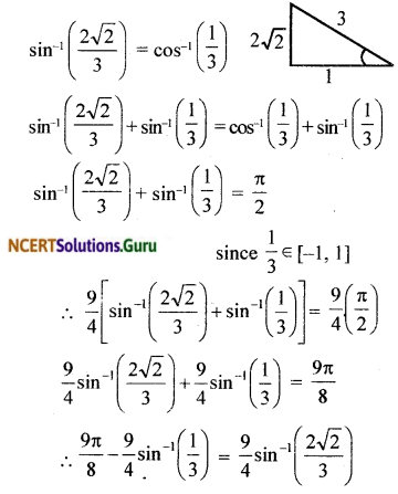 NCERT Solutions for Class 12 Maths Chapter 2 Inverse Trigonometric Functions Miscellaneous Exercise 12