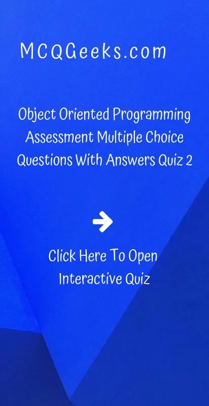 Mcq On Object Oriented Programming Oops With Solutions Mcqgeeks Com - Modern Space Design - Desktop