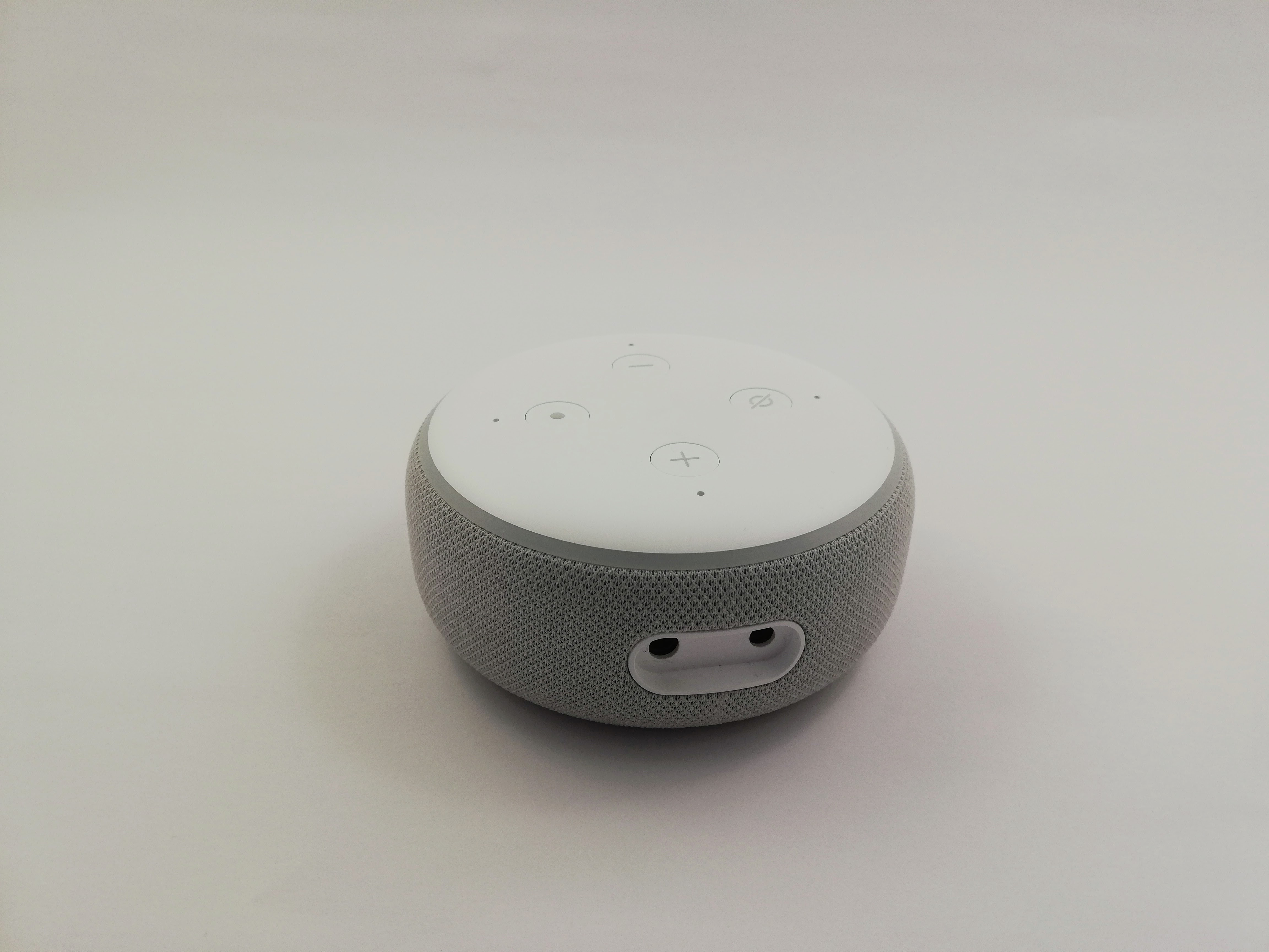 An Amazon Echo Dot smart speaker, a common Internet of Things device