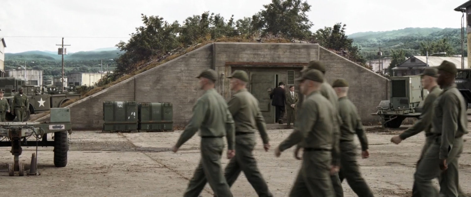 Exterior Camp Lehigh bunker.