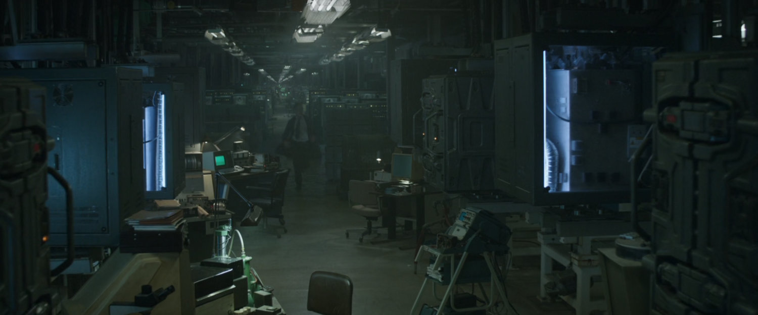Interior Camp Lehigh laboratory area.