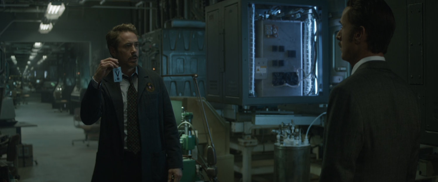 Interior Camp Lehigh with Tony meeting Howard Stark.